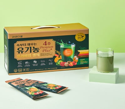 [고국배송] [자연다움] 속부터 채우는 유기농 프리미엄 생식 4주분 (25gx28포)