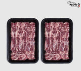 [고국배송] [가치하누]1+1 한우 1++ 육즙 가득한 소갈비살 총 1kg