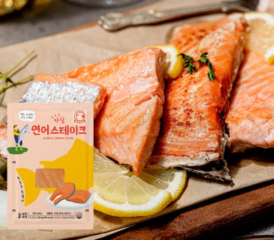 [고국배송] [아침몰] 바로드숑 연어스테이크 100g (10팩)