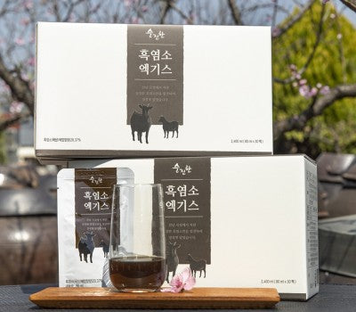 [고국배송] 장수이야기 흑염소 진액 엑기스 60포 -반 마리