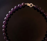 [고국배송] A급 자수정건강목걸이(선물포장)