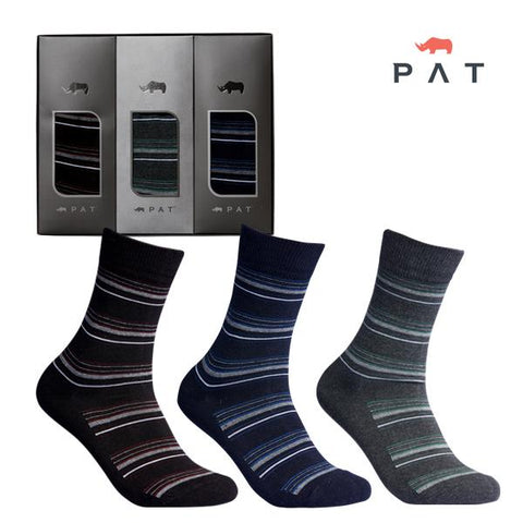 [한국배송] PAT 남성 라인 장목 3족세트