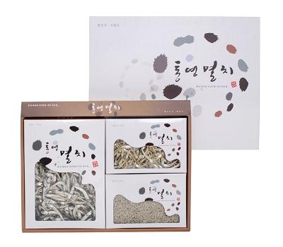 [고국배송] 통영멸치 3종선물세트 (대멸600g,소멸300g,세멸350g)