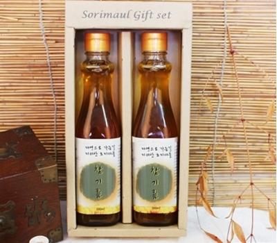 [고국배송] Gift 06 저온착유 순수 참기름 세트 300ml*2병