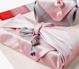 [고국배송] 보자기선물세트(강원도백잣200g+황잣200g)