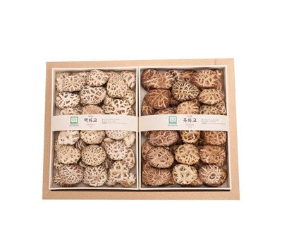 [고국배송] 유기농 백화고260g+흑화고260g