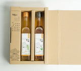 [고국배송] 국산 저온들기름+참기름 200ml 2병 선물세트