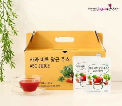 [고국배송] 윤선애선인장 ABC주스 110ml 30포 1박스 + 1박스