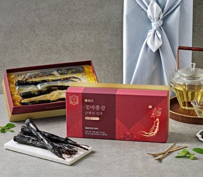 [고국배송] 꽃마홍삼 큰뿌리 정과(600g) 2박스